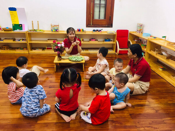 Tổ chức lớp học theo phương pháp giáo dục sớm Montessori