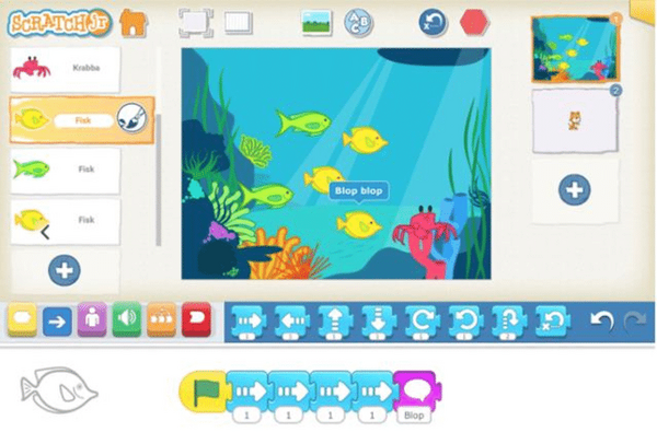Một số điểm bất cập của ngôn ngữ lập trình Scratch