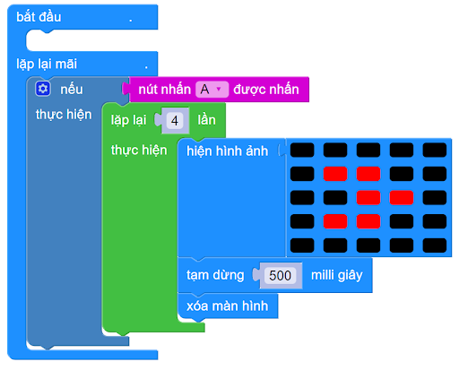 Máy bay nhấp nháy cùng Yolo:Bit