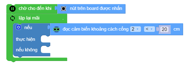 Robot né vật cản thông minh