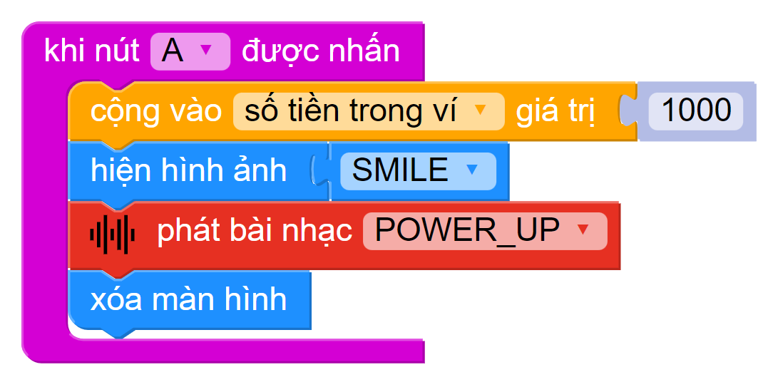Ví thông minh - Dự án Yolo:Bit giúp bé làm quen lập trình