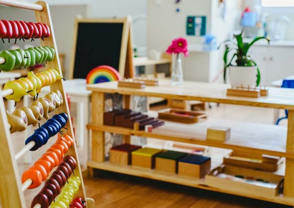 Lớp học theo chuẩn phương pháp giáo dục Montessori