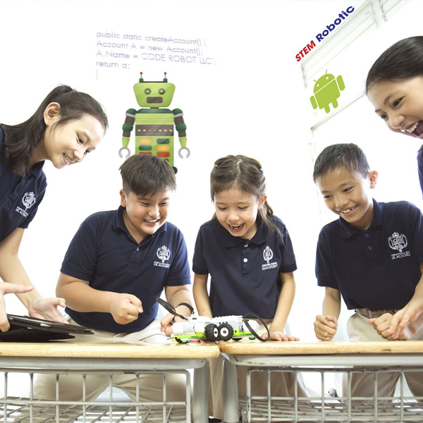 Làm quen với STEM robot cơ bản