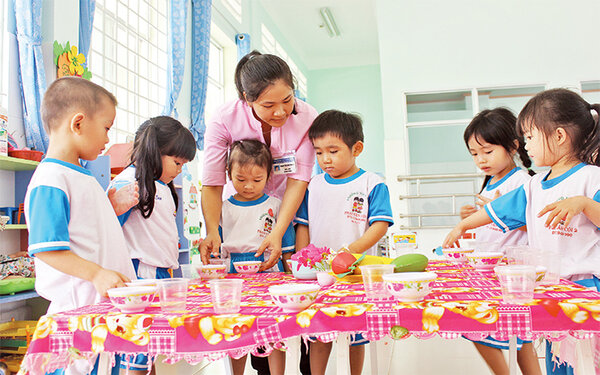 Kỹ năng cho trẻ mầm non giúp bé trở thành những người thành công trong tương lai