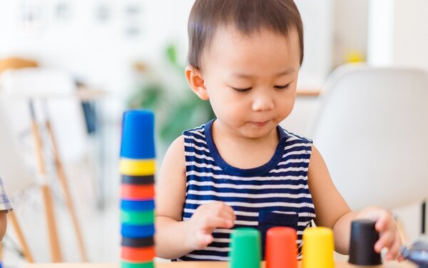 Thời kỳ nhạy cảm của trẻ đối với vật thể nhỏ