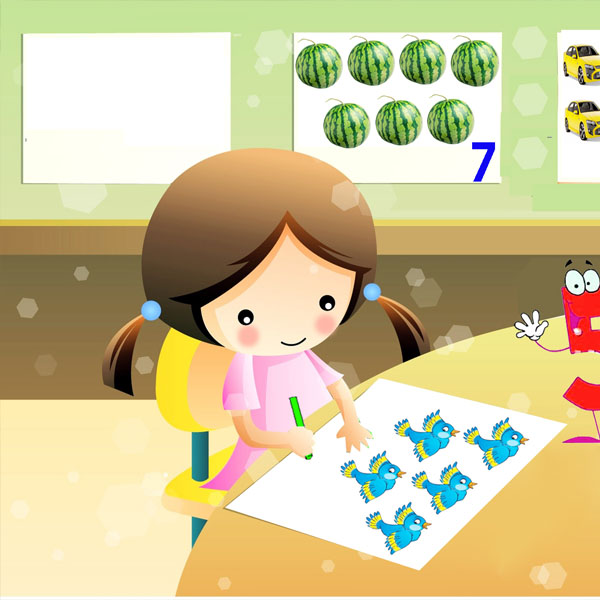 Cách dạy bé học toán mầm non hiệu quả