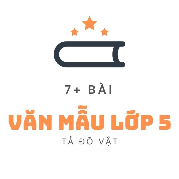 7+ bài văn mẫu lớp 5, lớp 4 (Tả đồ vật)
