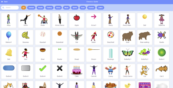 Lập trình Scratch games - Thiết lập nhân vật