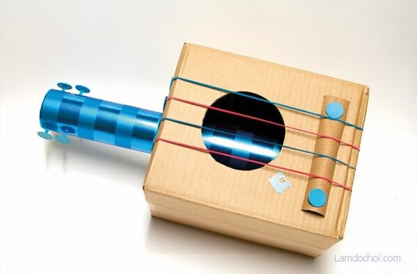 Giáo án STEM lớp 4: Chế tạo cây đàn guitar từ hộp giấy