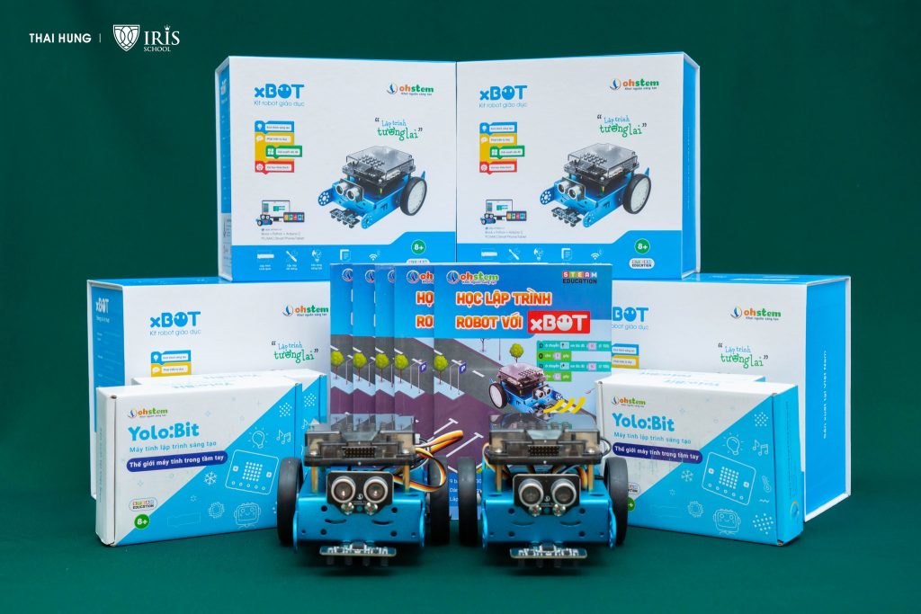 Tài trợ thiết bị giáo dục STEM cho Iris School