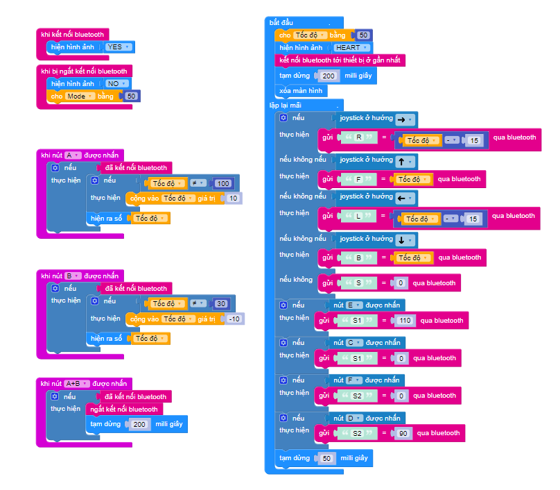 Thi đấu Robocon: Hướng dẫn lập trình GamePad với Yolo:Bit