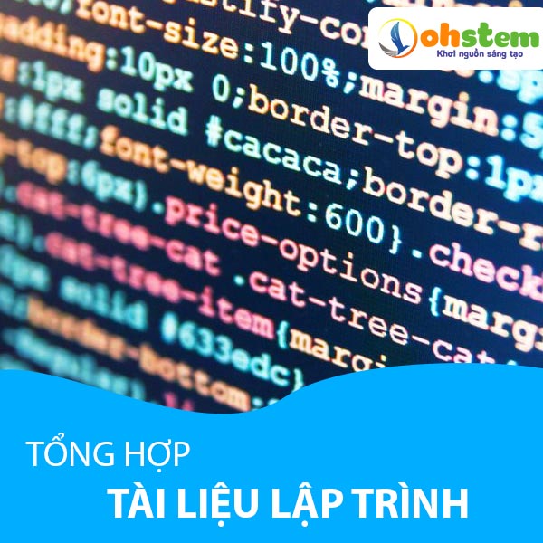 Tổng hợp tài liệu lập trình đầy đủ dành cho người mới bắt đầu