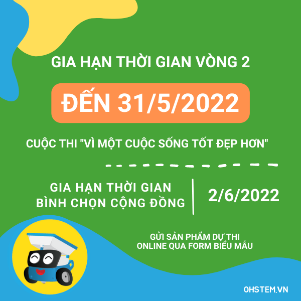 Gia hạn thời gian vòng 2 cuộc thi