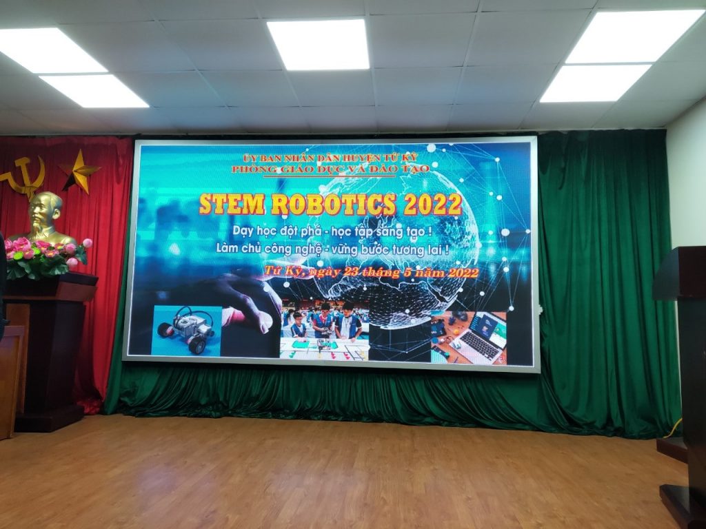 Tập huấn STEM về Robotics tại Tứ Kỳ - Hải Dương 2022 