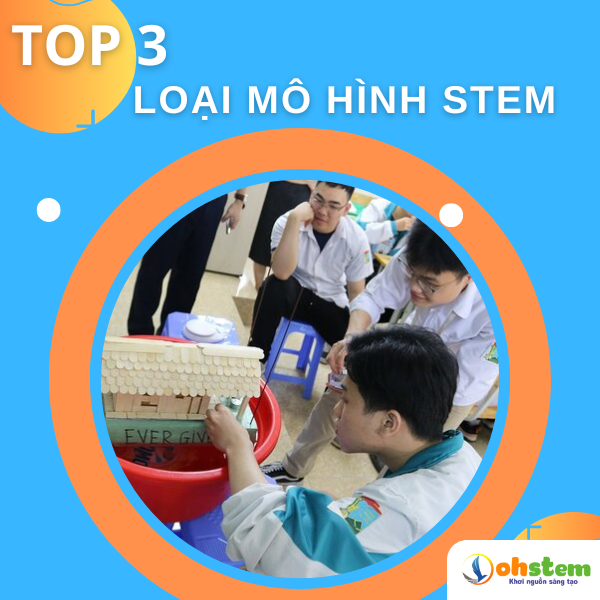 3 loại mô hình STEM phổ biến hiện nay 