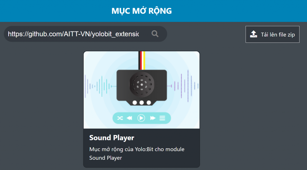 Hướng dẫn Sound Player cơ bản