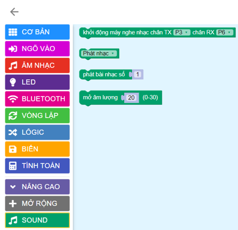 Hướng dẫn Sound Player cơ bản