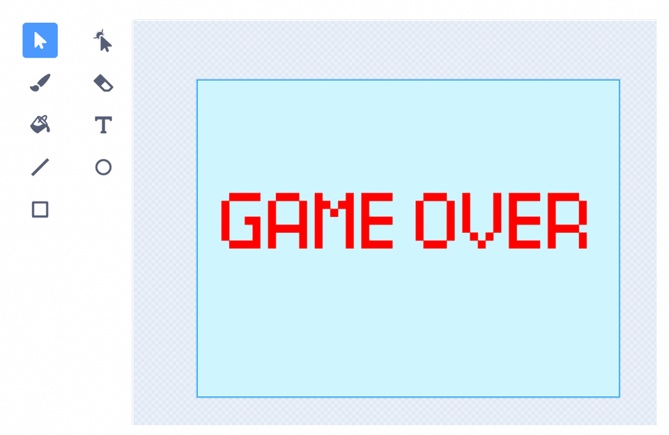 Hướng dẫn lập trình game Scratch - tạo background game over