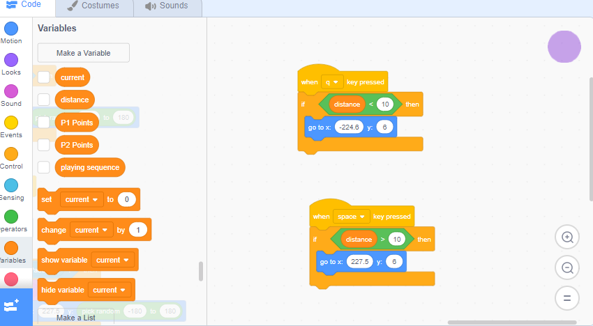 Viết chương trình đầu tiên cho Pong game Scratch