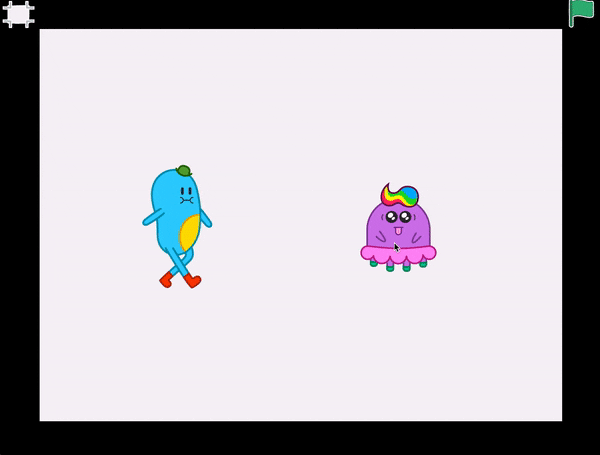 dự án ScratchJR cho trẻ - thay đổi kích thước