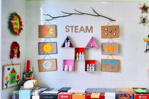 Hướng dẫn cách trang trí lớp học STEM mầm non