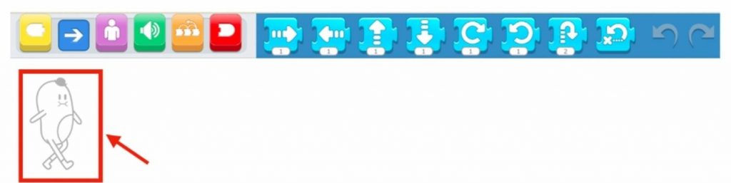 Hướng dẫn sử dụng Scratch JR - Kiểm tra lại nhân vật đã chọn