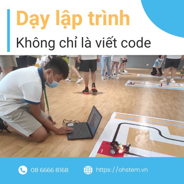 Dạy học lập trình - Không chỉ là viết code