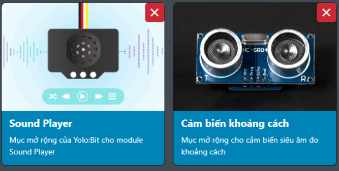 Cài đặt thư viện làm thùng rác thông minh tự động mở nắp từ Yolo:Bit