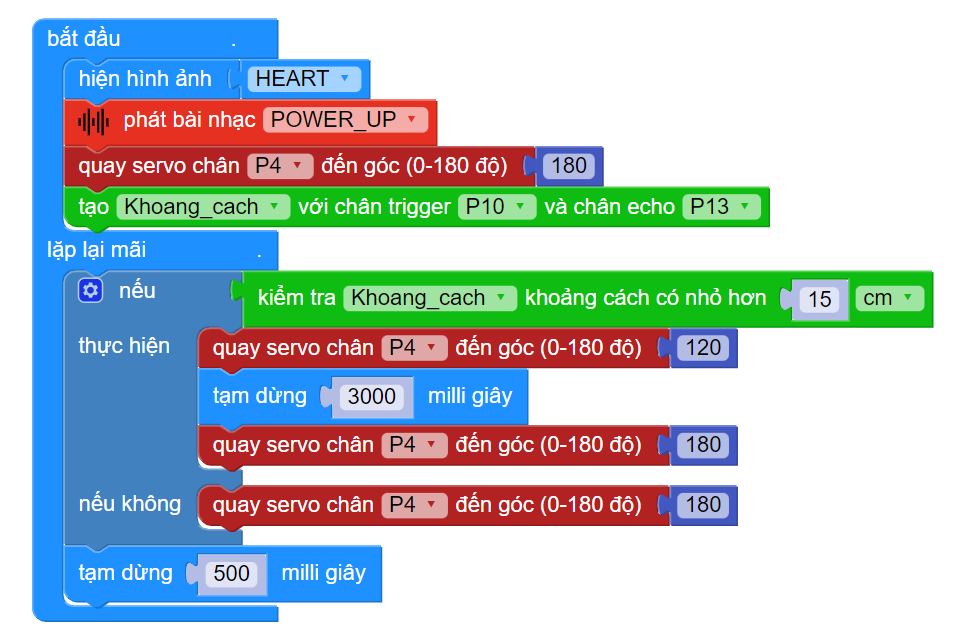 Dự án STEM - thùng rác thông minh cùng Yolo:Bit