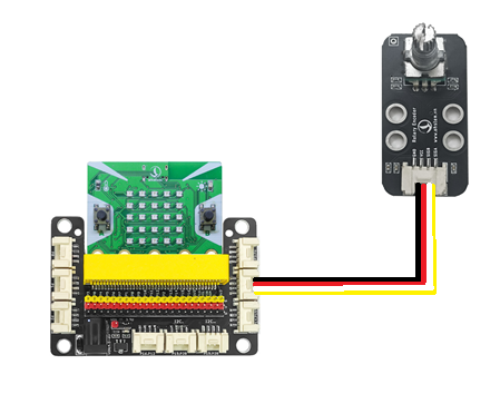 Kết nối linh kiện để lập trình với Rotary Encoder