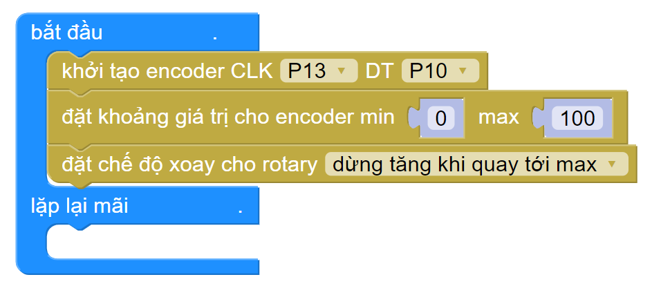 Rotary Encoder là gì? Cách dùng Rotary Encoder với Yolo:Bit