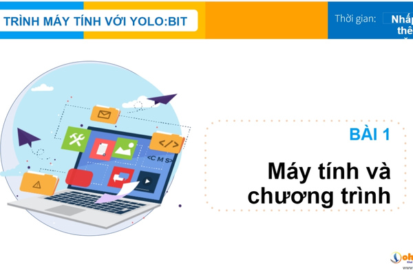 Giáo trình lập trình máy tính với Yolo:Bit
