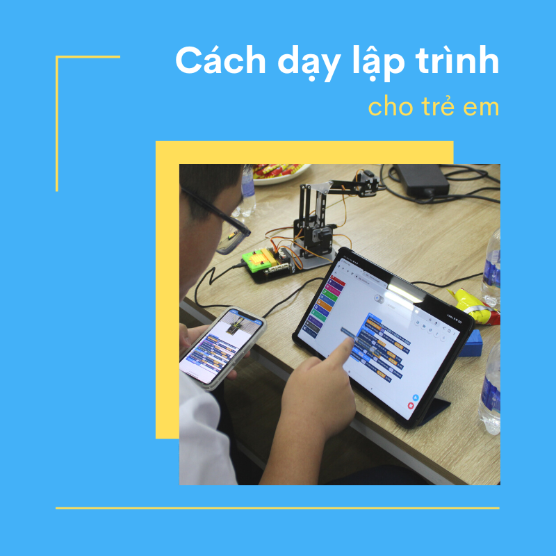 Cách dạy lập trình cho trẻ em