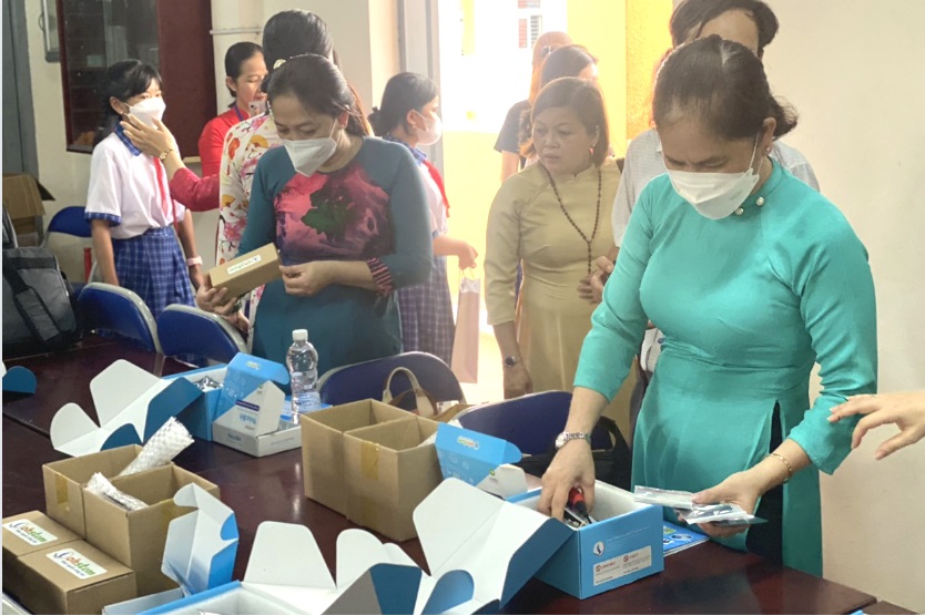 OhStem và GFT tài trợ thiết bị cho lớp học STEM miễn phí tại Củ Chi