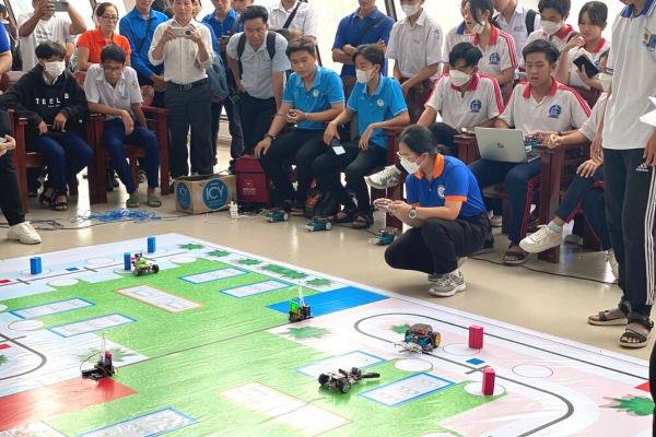 Phần thi Robocon tỉnh Bến Tre 2023