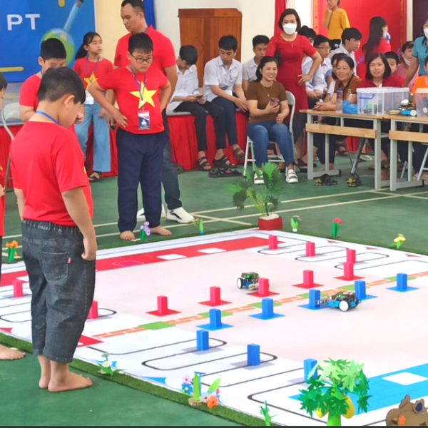 Hội thi Robocon STEM tại Văn Bàn