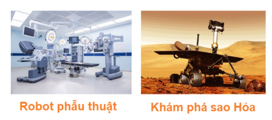 Một số công dụng của robot trong thực tế