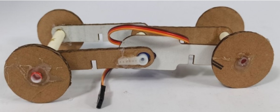 Cố định cánh Servo