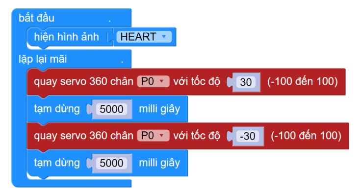 Chương trình hoàn chỉnh cho cáp treo