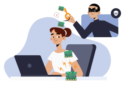 Chuông báo mất cắp - Hướng dẫn làm dự án STEM Yolo:Bit