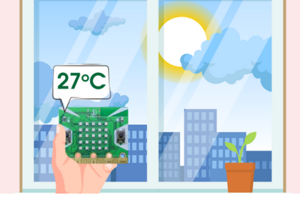 Máy nhiệt kế STEM từ Yolo:Bit