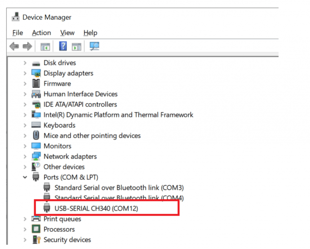 Kiểm tra thiết bị trong Device Manager