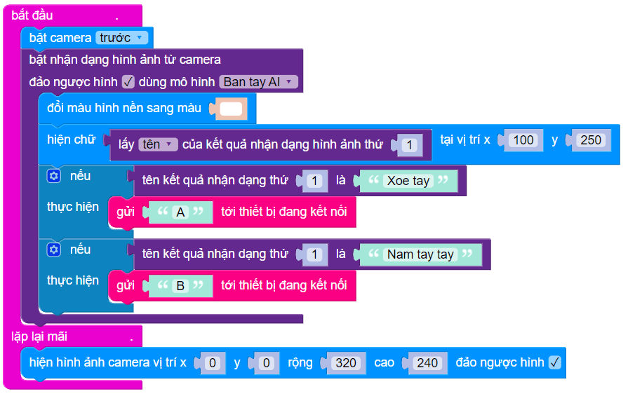 Chương trình lập trình AI