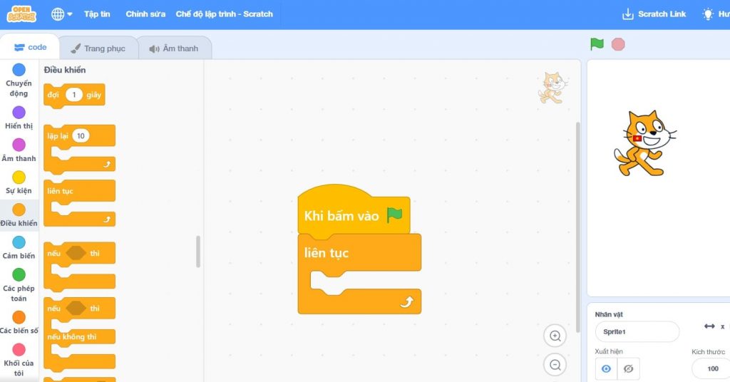 Cách lập trình game Local Mutiplayer Scratch
