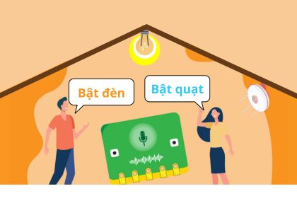 Điều khiển Yolo:Bit bằng giọng nói