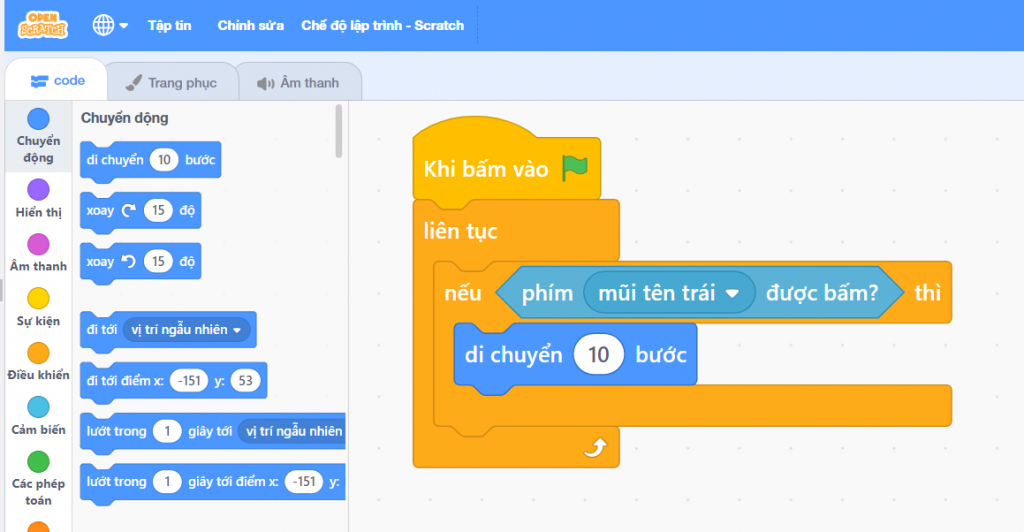 Cách lập trình game Local Mutiplayer Scratch