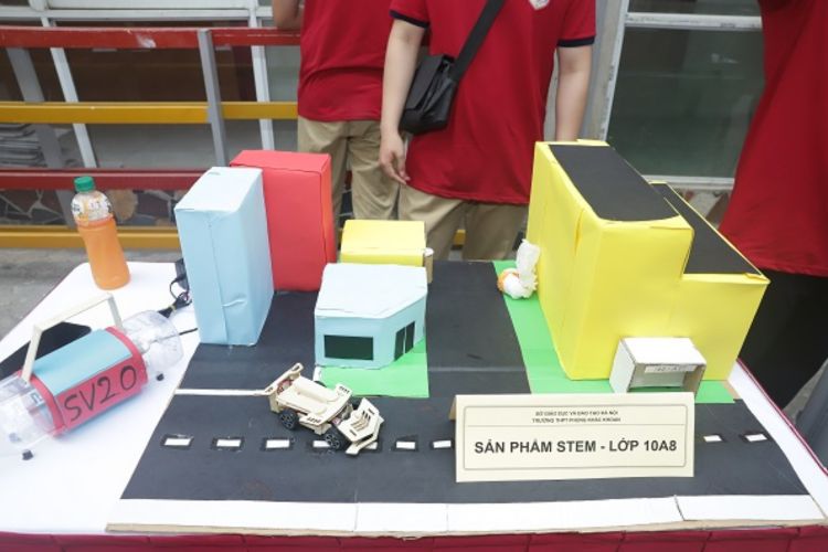 Sản phẩm STEM của học sinh THPT Phùng Khoắc Khoan