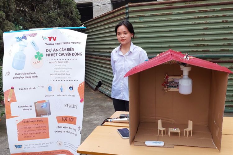 Sản phẩm STEM của học sinh THPT Trưng Vương