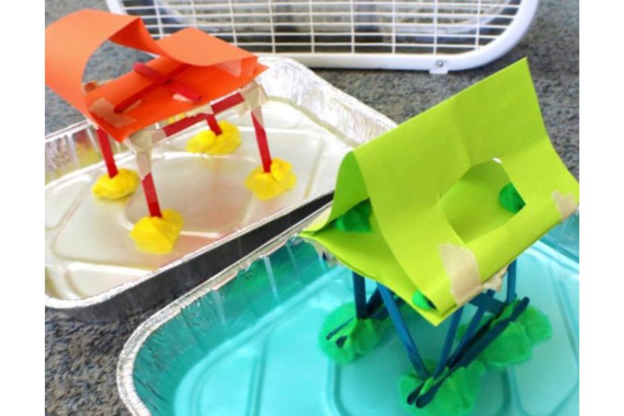 Sản phẩm STEM Tiểu học: Nhà chống bão từ vật liệu đơn giản