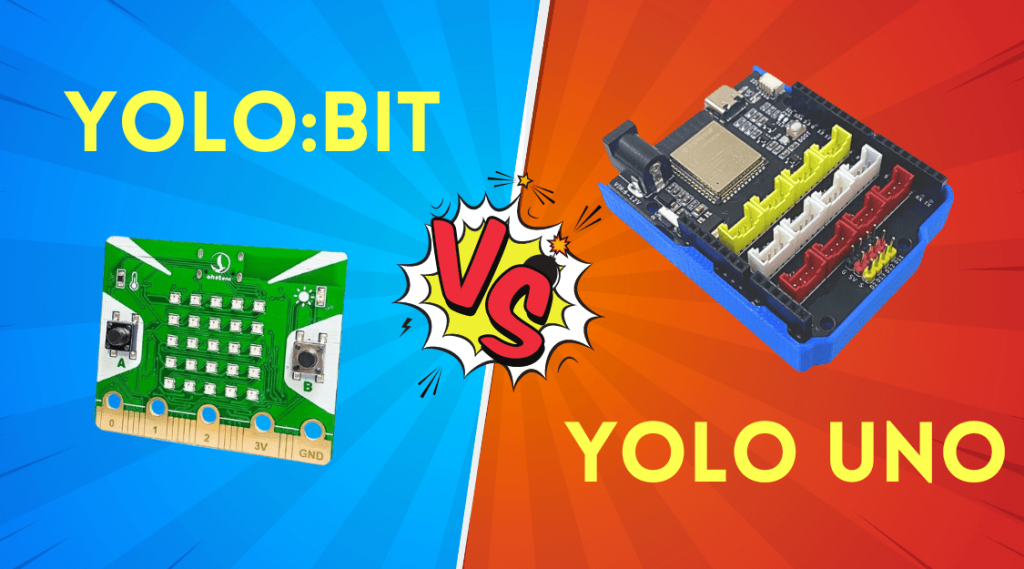 Khác biệt giữa Yolo:Bit và Yolo UNO